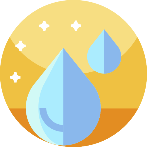 H2o Geometric Flat Circular Flat icon