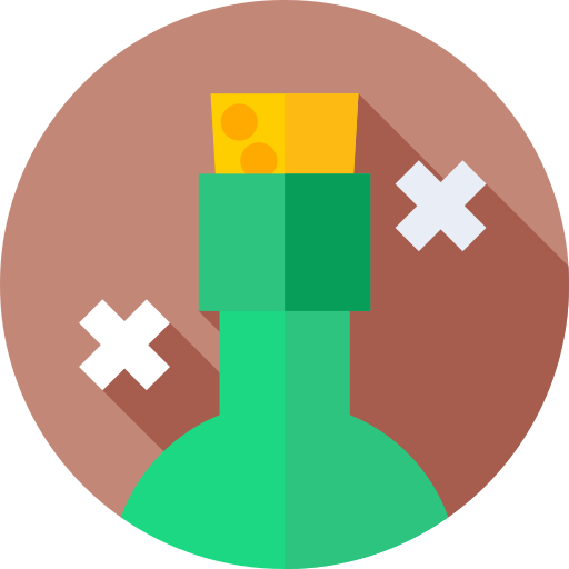 champán icono gratis