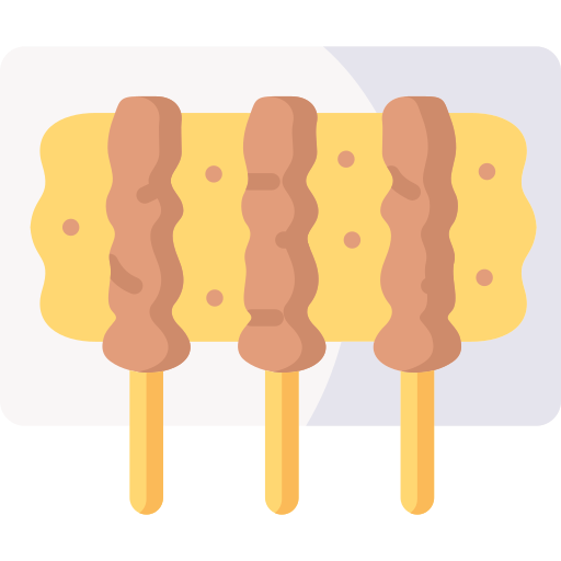 satay grátis ícone satay grátis ícone