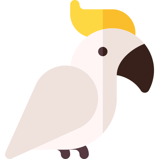 Cockatoo Basic Rounded Flat icon