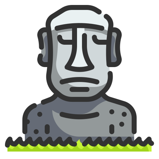 Moai - Free monuments icons