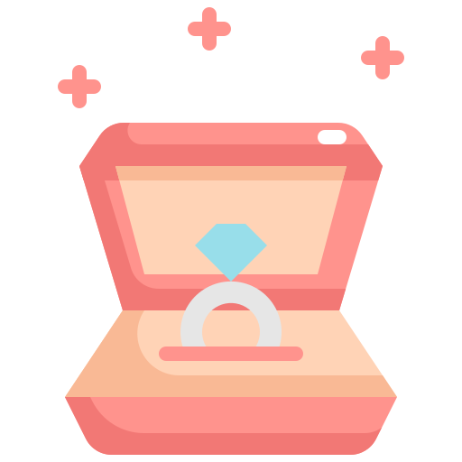 Wedding ring Generic Flat icon