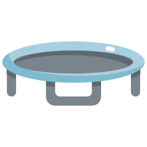 trampolín icono gratis