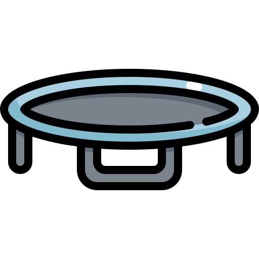 trampolín icono gratis