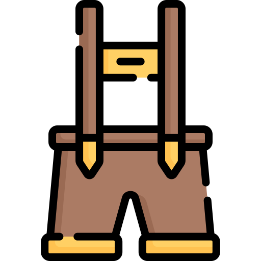 lederhosen icono gratis