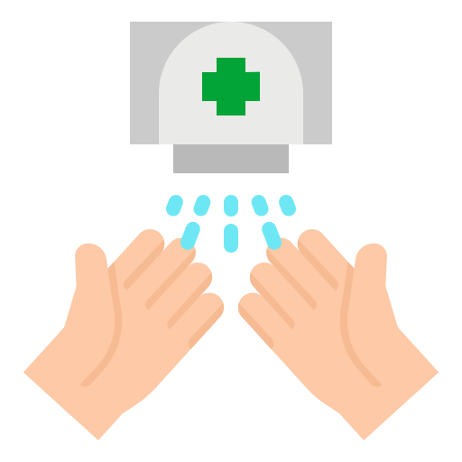 Hand sanitizer free icon Hand sanitizer free icon