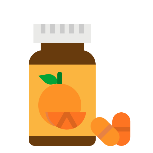 vitamine c Icône gratuit
