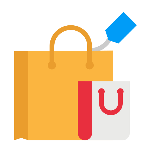 bolsas de compra icono gratis