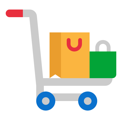 carrito de compras icono gratis