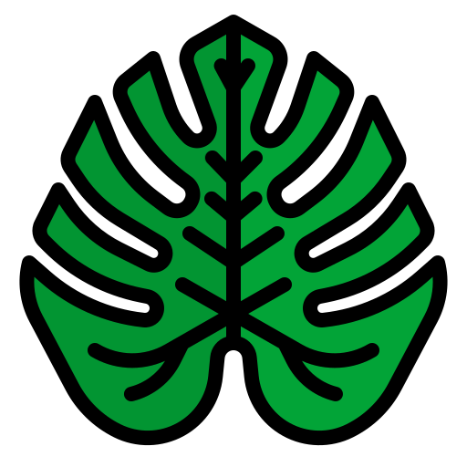 Monstera leaf free icon