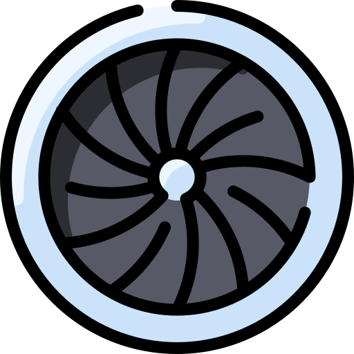 Turbine free icon
