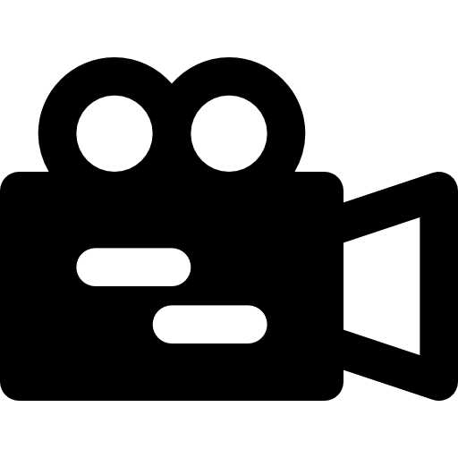 camara de video icono gratis