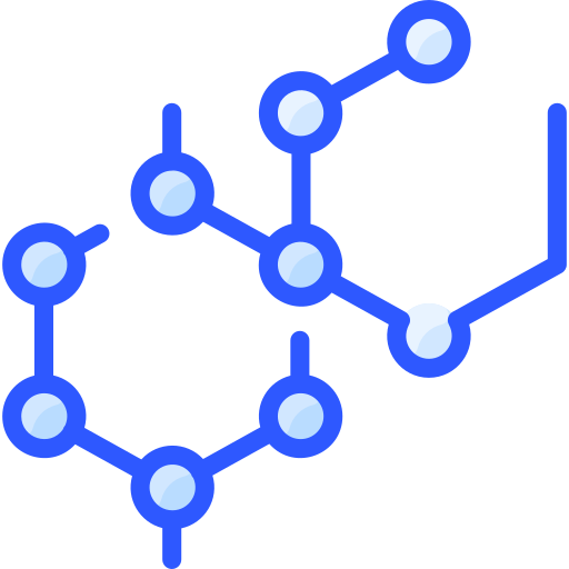 Atomic bond free icon Atomic bond free icon