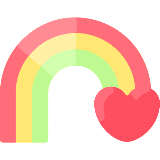 arco iris icono gratis