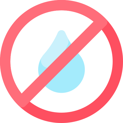 No liquid free icon