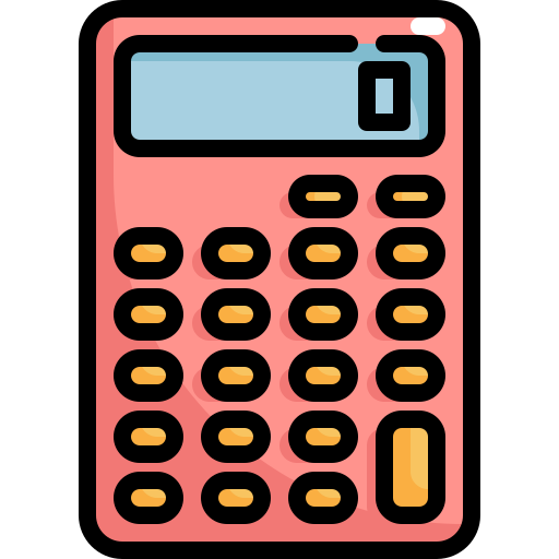 Calculator Generic Outline Color icon