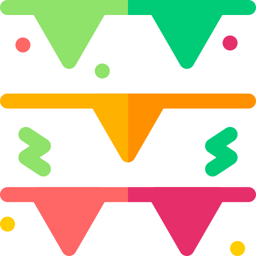 guirnalda icono gratis