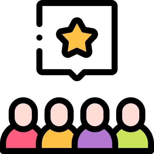 Group Detailed Rounded Lineal color icon