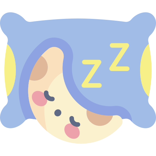 dormido icono gratis