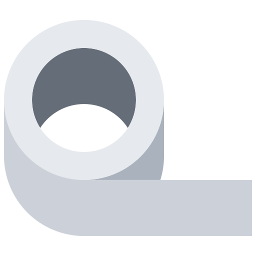 Duct tape Coloring Flat icon