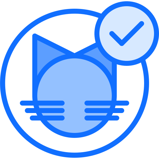 Pets Coloring Blue icon