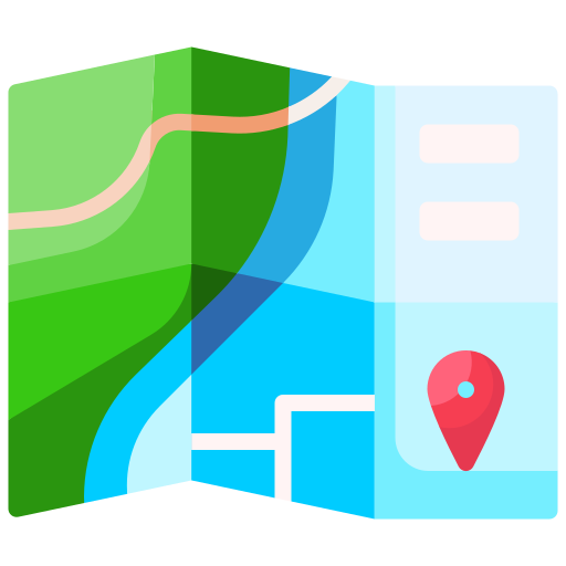 mapa icono gratis