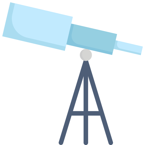 Telescope free icon Telescope free icon