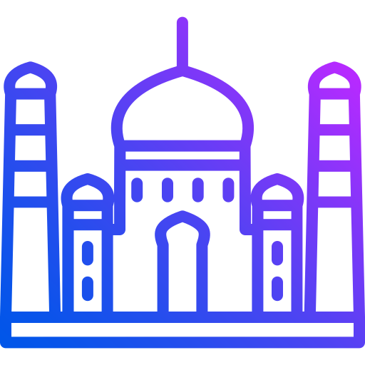 taj mahal icono gratis