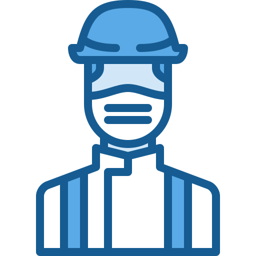 Construction worker Berkahicon Lineal Color icon