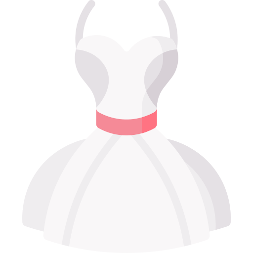 vestido de novia icono gratis