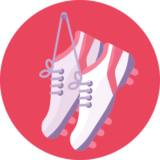 zapato de futbol icono gratis