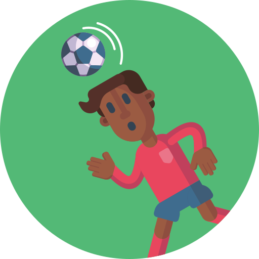 jugador de fútbol icono gratis