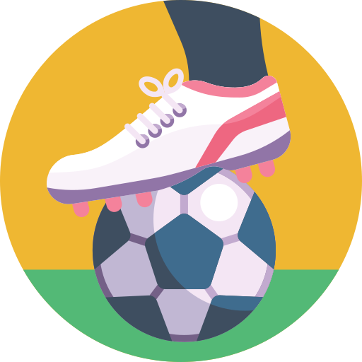 pelota de fútbol icono gratis