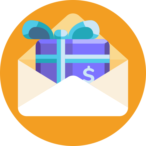 tarjeta de regalo icono gratis