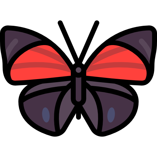 mariposa icono gratis