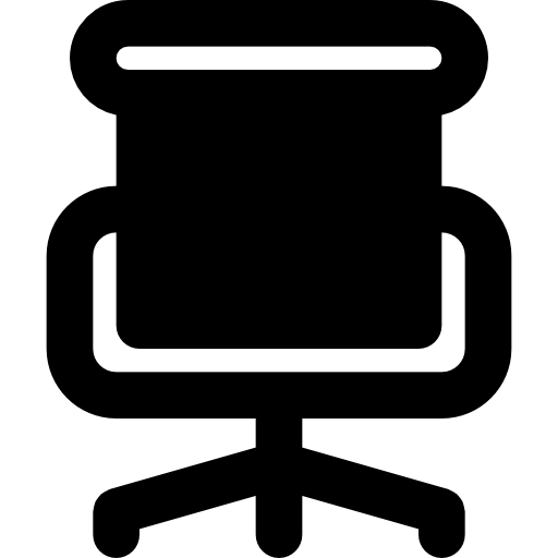 silla de oficina icono gratis