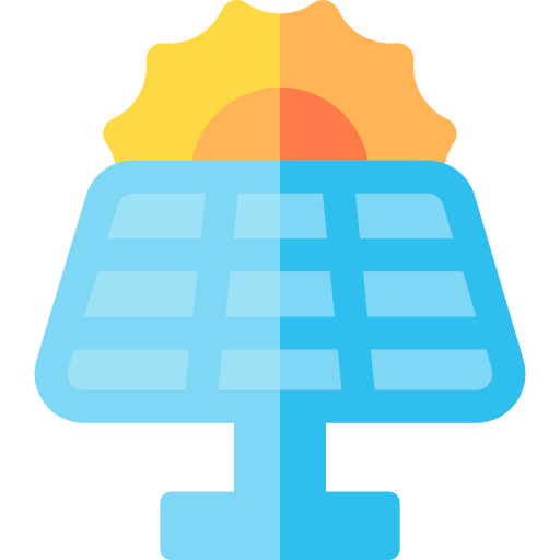 panel solar icono gratis