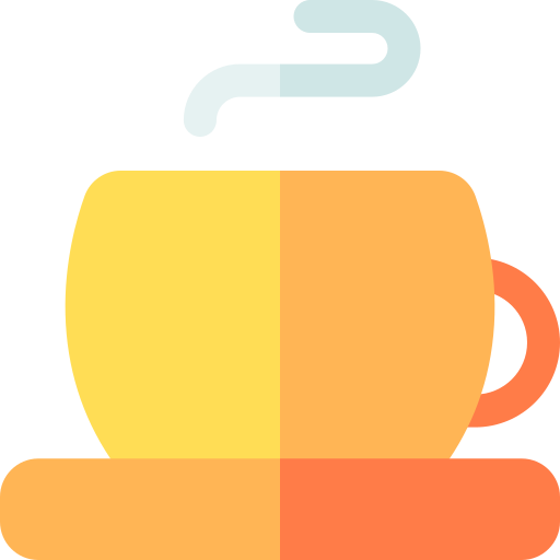 Coffee cup Basic Rounded Flat icon