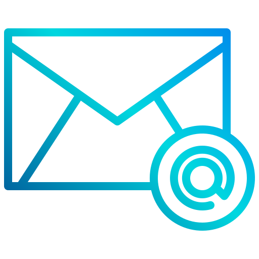 Email xnimrodx Lineal Gradient icon