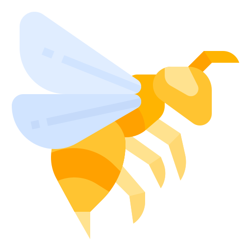 abeja icono gratis