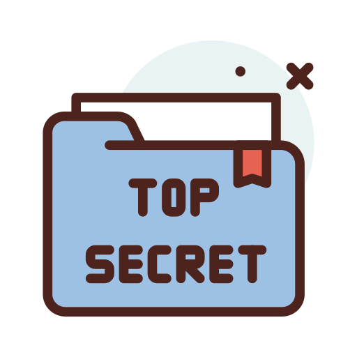 Secret file - Free files and folders icons