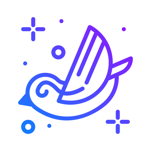 pájaro icono gratis