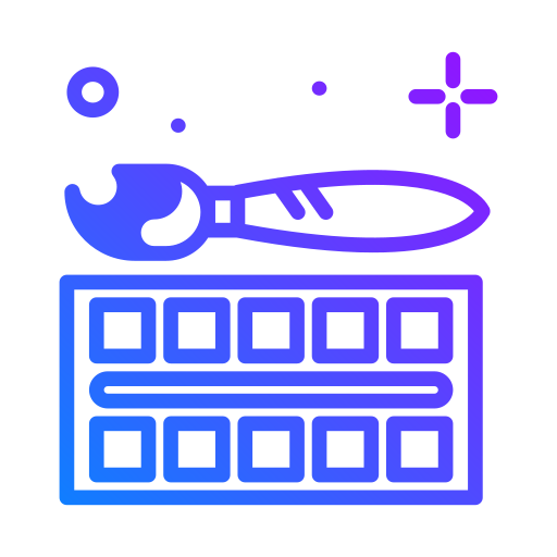 acuarelas icono gratis