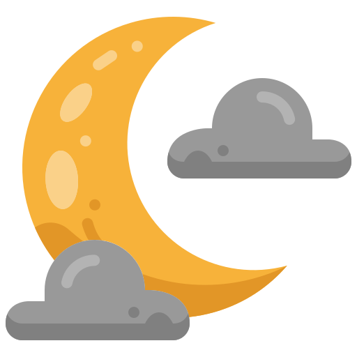 Moon Generic Flat icon