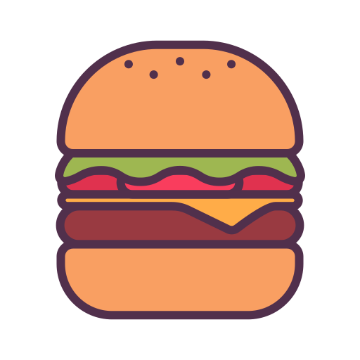 Hamburger - Free food icons