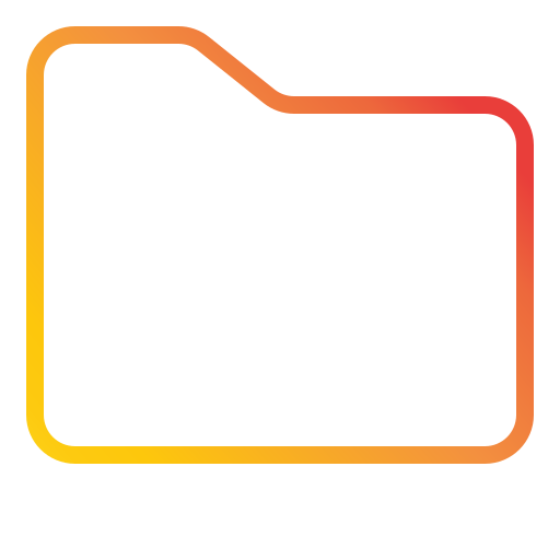 Folder Generic Gradient icon