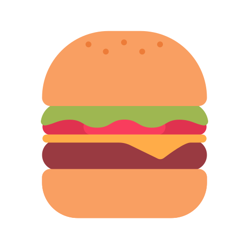 Hamburger Victoruler Flat Icon