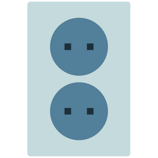 enchufe icono gratis