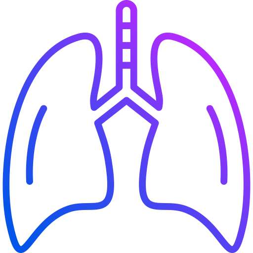 pulmones humanos icono gratis