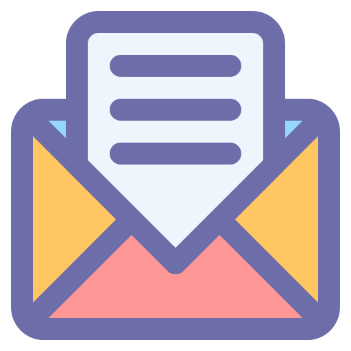 Email Generic Outline Color icon